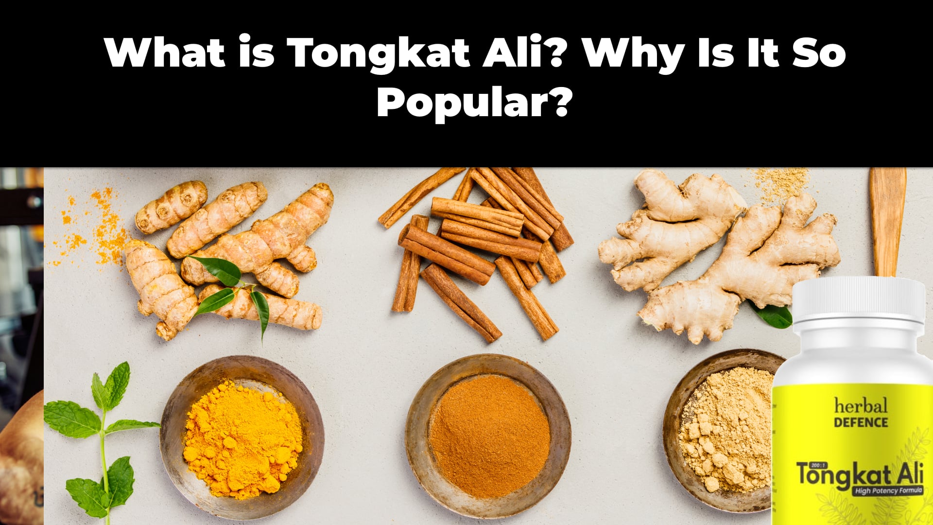 What is Tongkat Ali? Why Is It So Popular? Tongkat Ali Australia