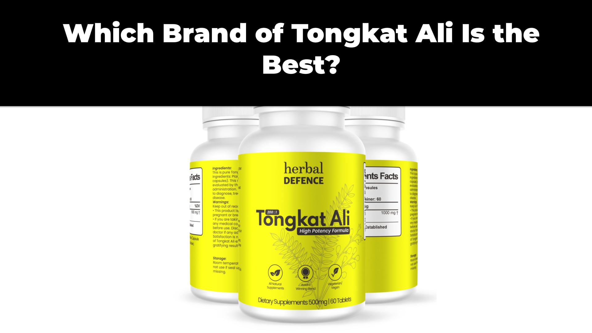 Which Brand of Tongkat Ali Is the Best? - Tongkat Ali Australia